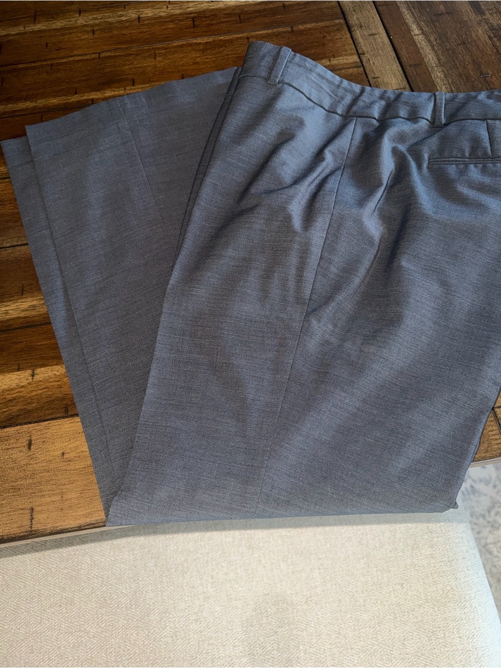 Ann Taylor Charcoal lined trousers